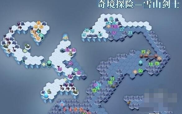 剑与远征雪山剑士通关路线是什么