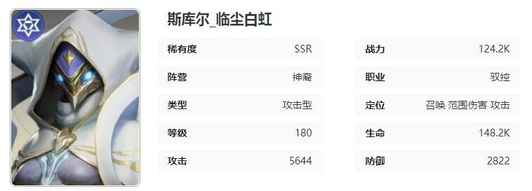 星际52区斯库尔怎么样-斯库尔角色技能属性介绍