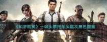 《和平精英》一级头怎么样？摩托车头盔灰黑色图鉴