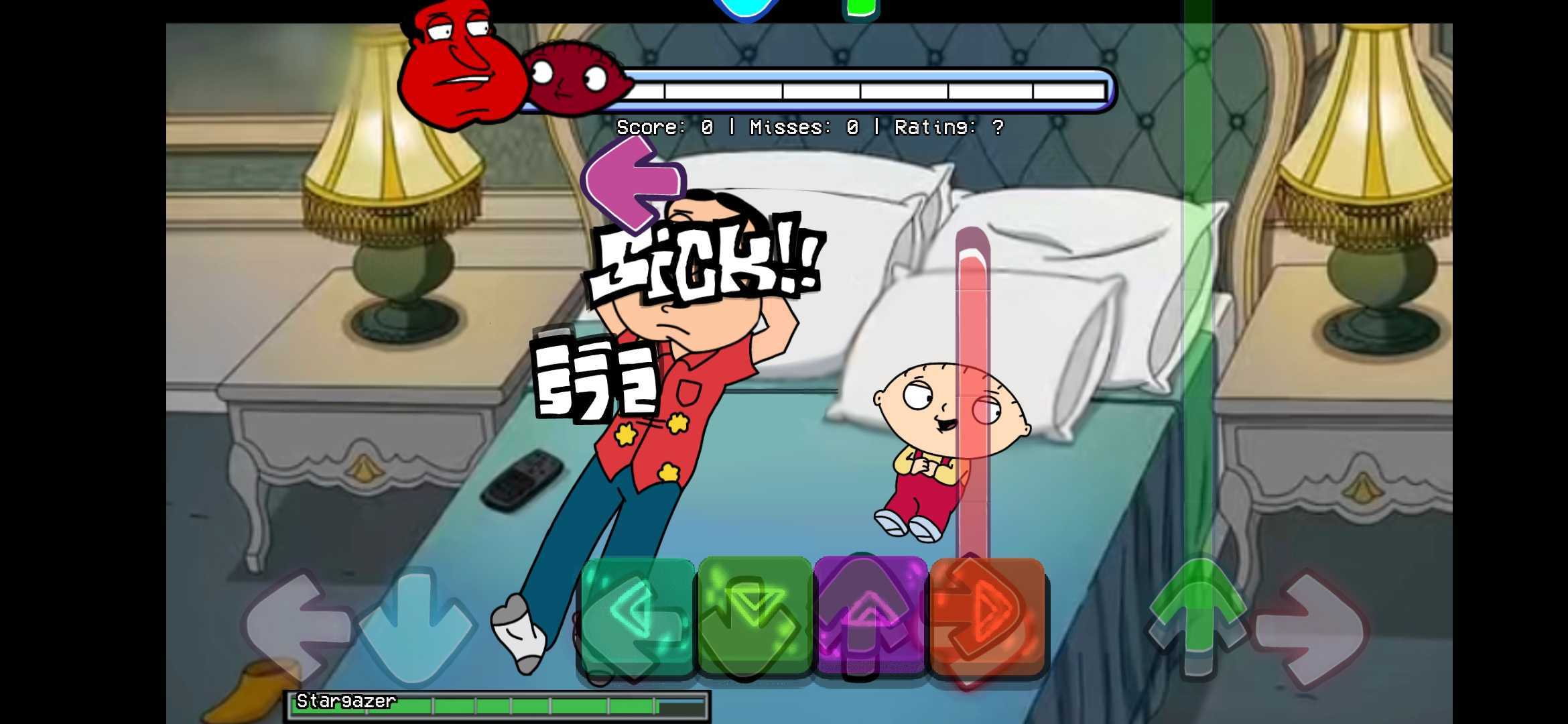 fnf观星者阿Q和饺子