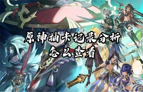 原神抽卡记录分析怎么查看？