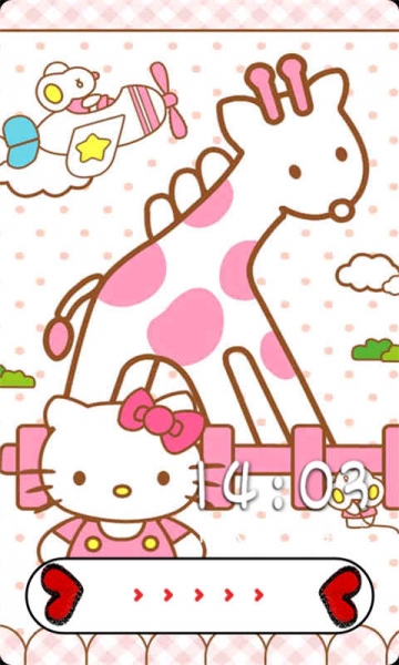 hellokitty超萌九宫格主题锁屏