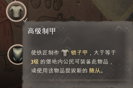 《庄园领主》发展科技树介绍