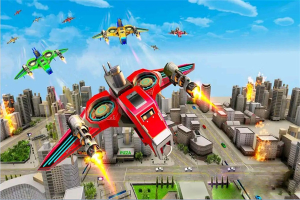 3d变形机器大战app