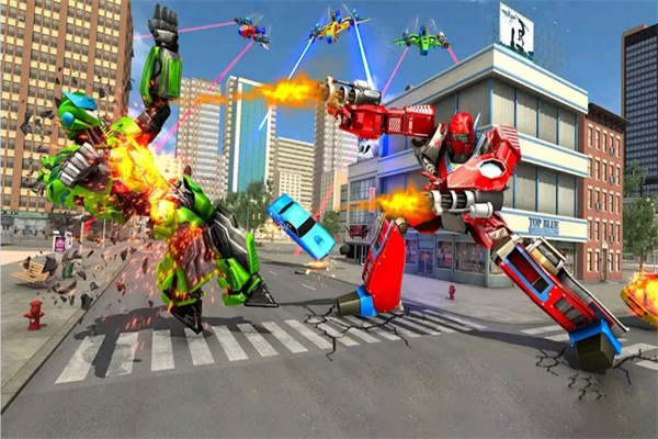 3d变形机器大战app