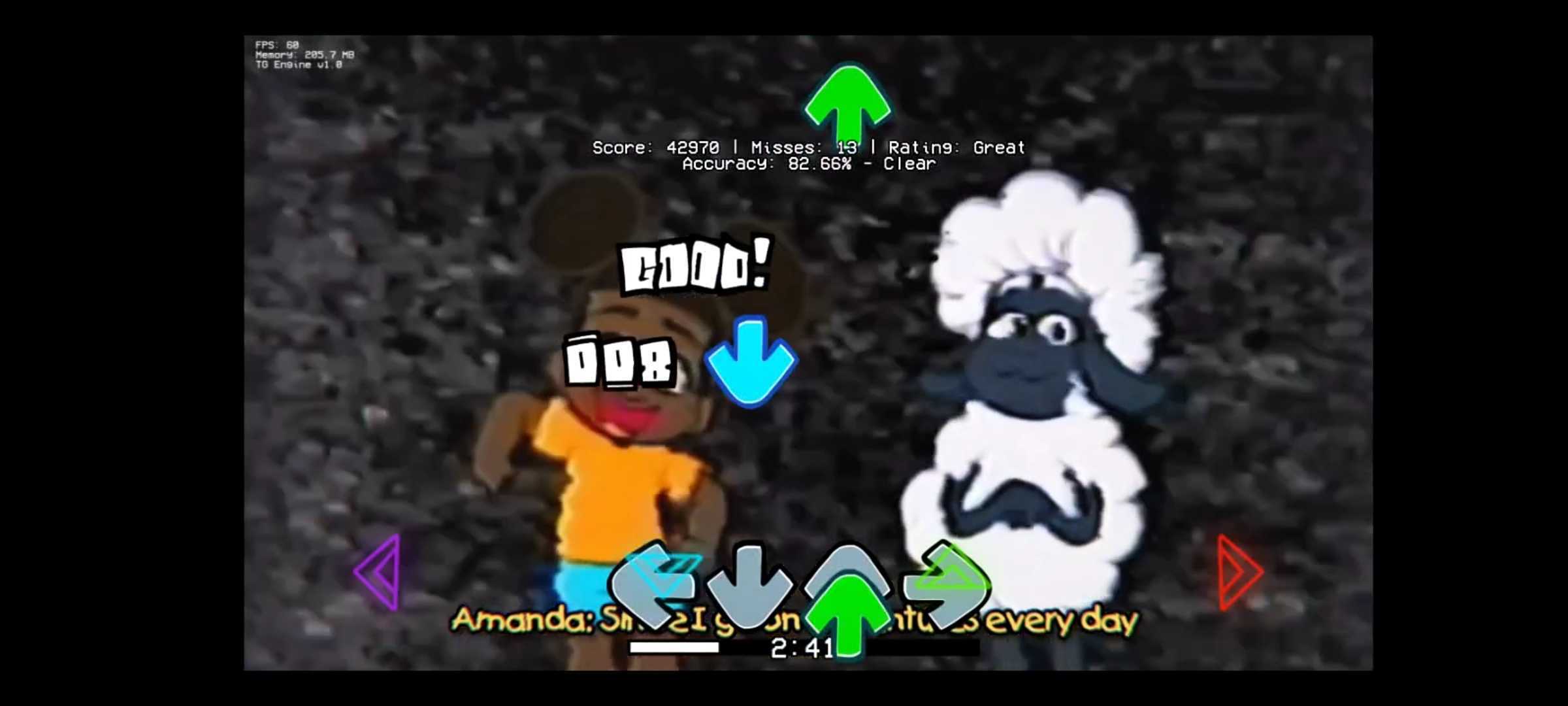 FNF爱冒险的阿曼达