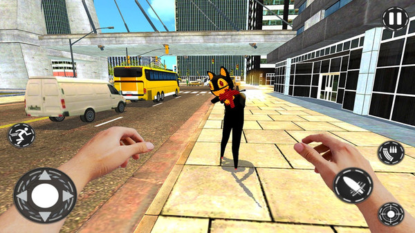 卡通猫僵尸之城app