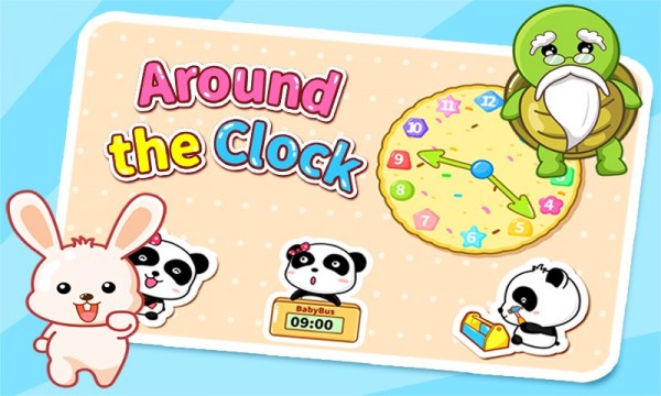 宝宝认时钟