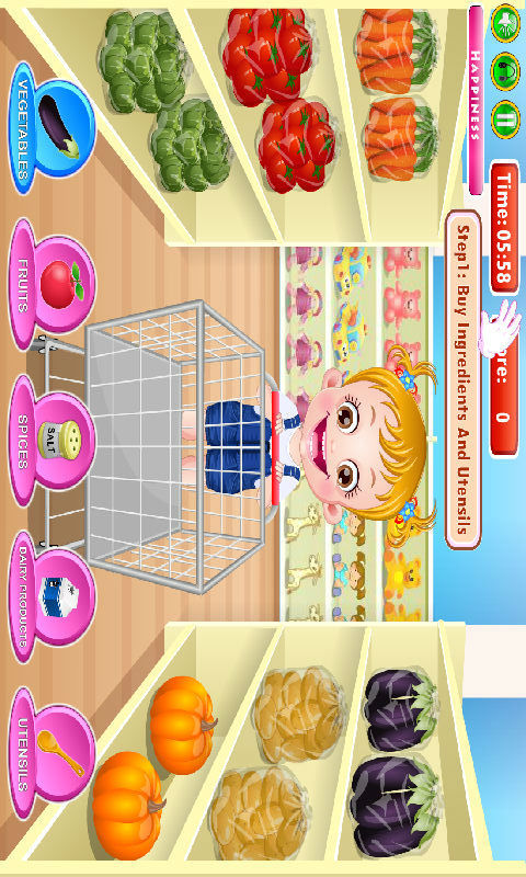 可爱宝贝爱厨房