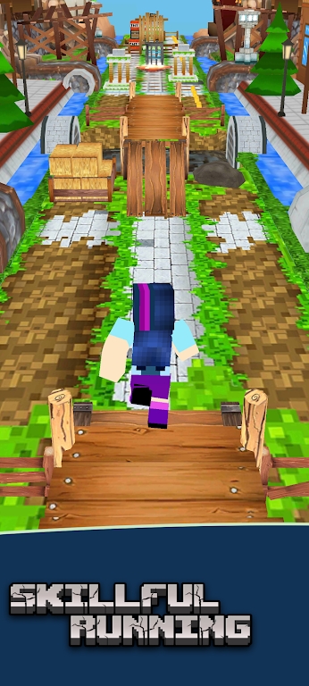 小马女孩工艺奔跑