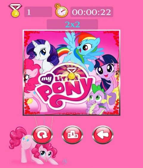 小马宝莉益智儿童拼图