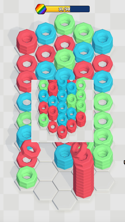 螺母堆栈挑战3D