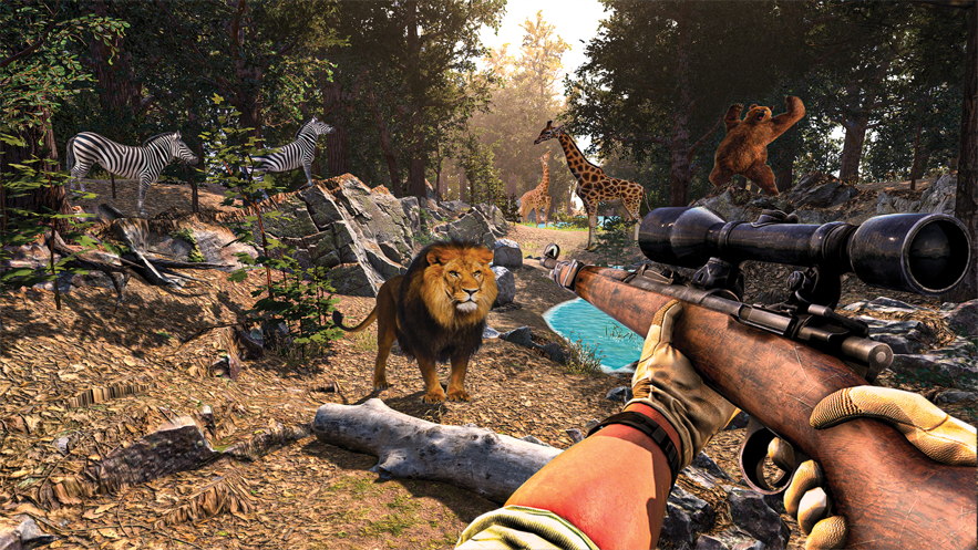 可怕的大猩猩动物狩猎苹果版