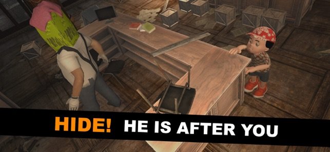 可怕的冰尖叫小丑3D