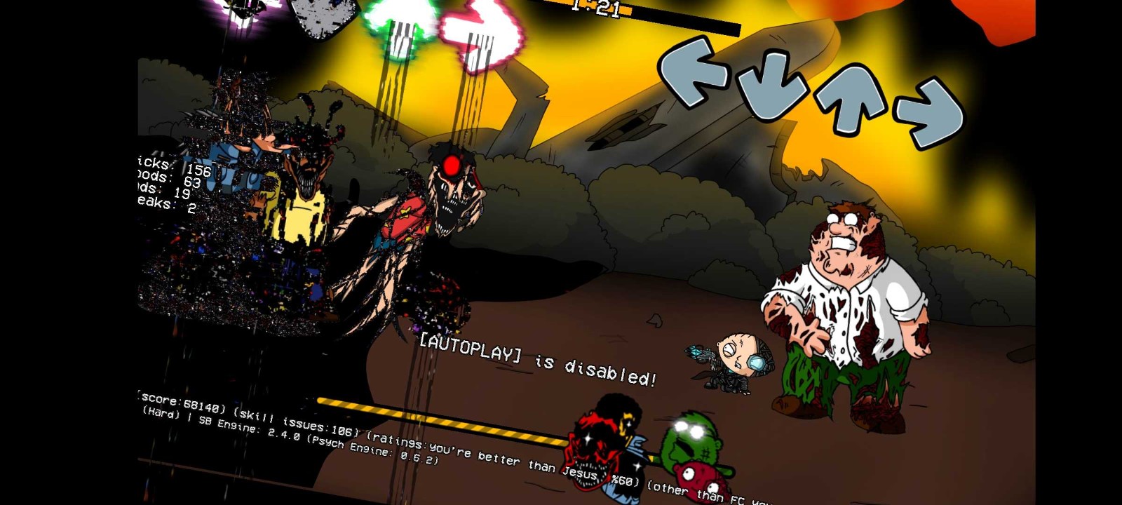 fnf错误化恶搞之家劫后余生安卓版