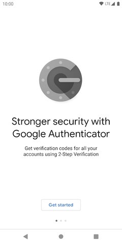 google身份验证器（Authenticator）