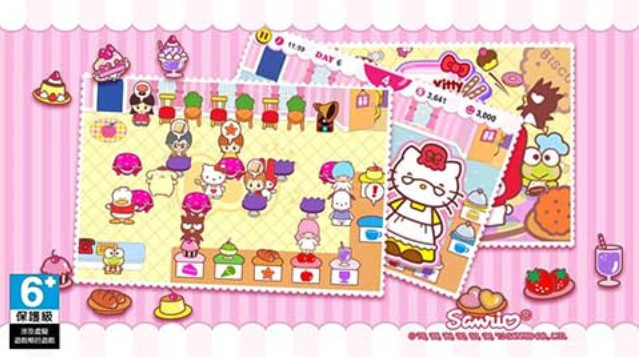 hello kitty咖啡厅