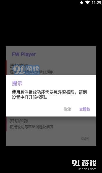 FW播放器