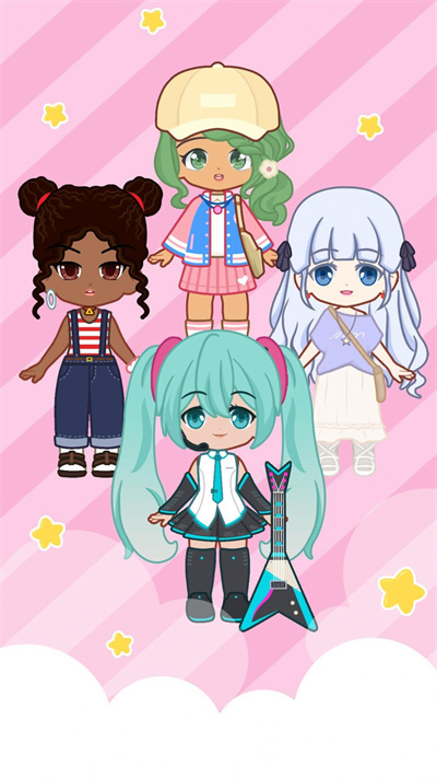 娃娃装扮可爱女孩游戏