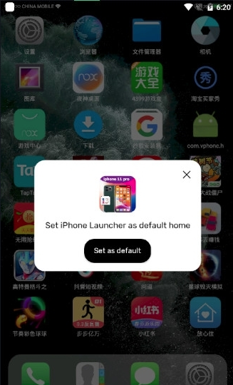 Launcher for iphone 11