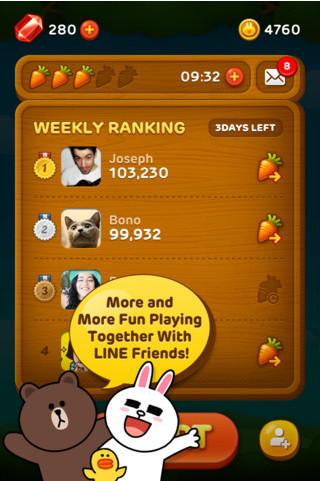 LINE Bubble泡泡龙