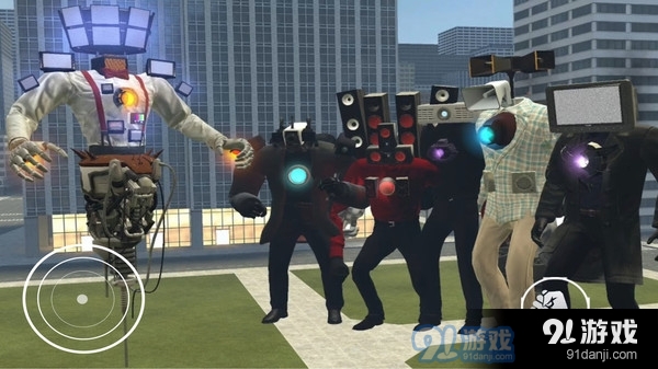 开放世界生存-马桶人监控人对决