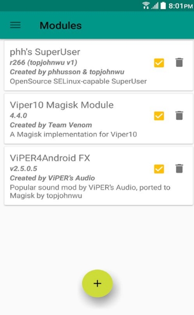 Magisk Manager面具系统