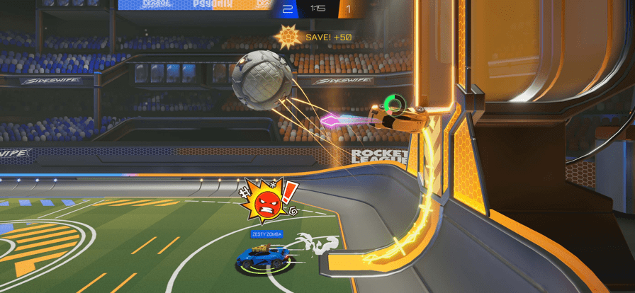 火箭联盟侧边撞击官方版