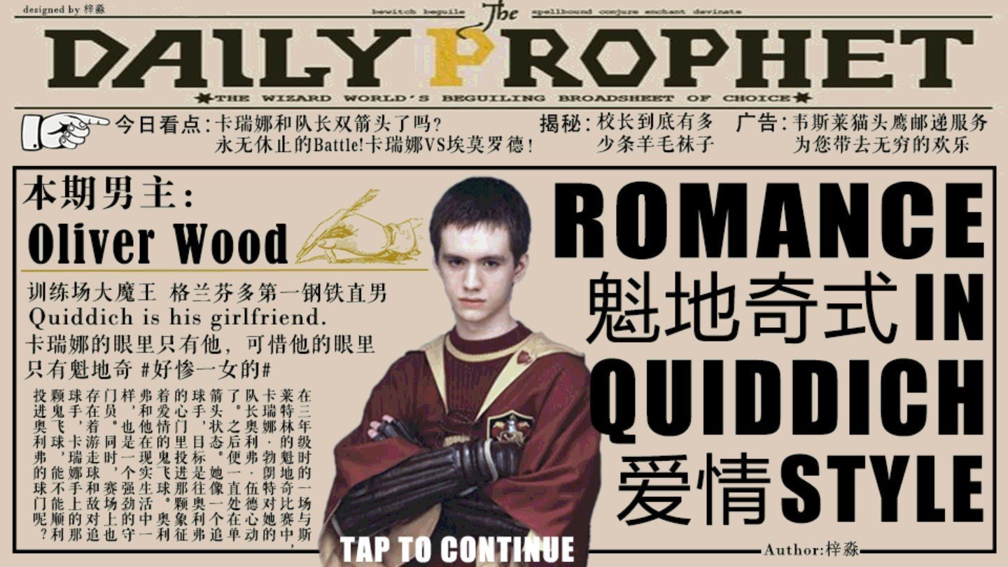 HP魁地奇式爱情