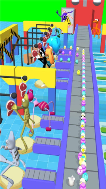 彩虹朋友鸡蛋工厂游戏