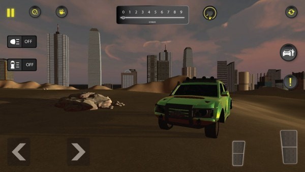 吉普车越野特技