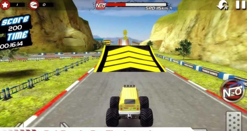 怪物卡丁车特技赛