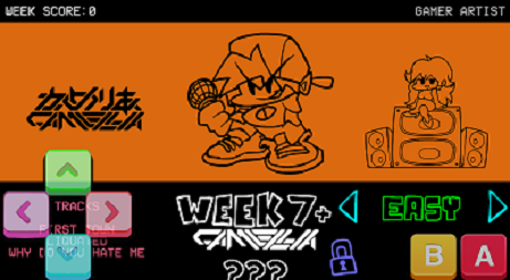 周五夜放克山茶花模组竖屏版