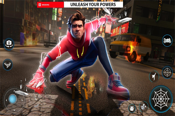 战斗机蜘蛛英雄app