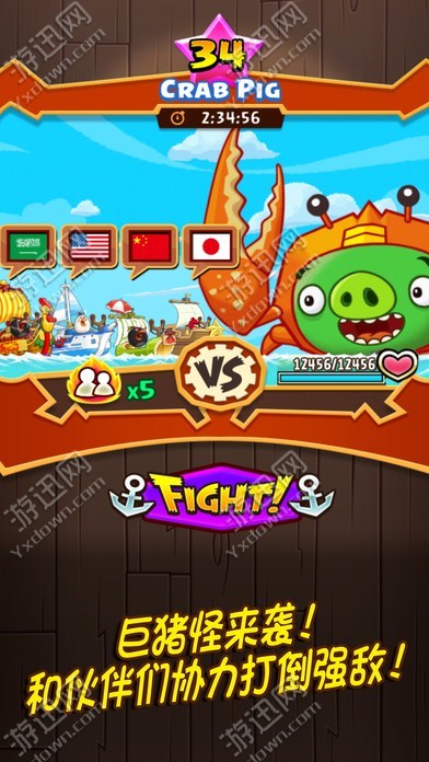 愤怒的小鸟大作战Fight