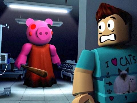 Roblox逃离小猪佩奇（小飞象解说）