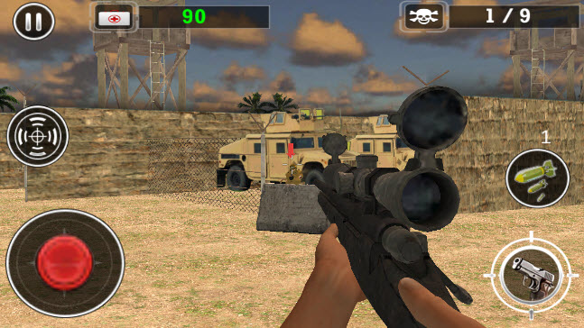 狙击反击(简单好玩的狙击战)