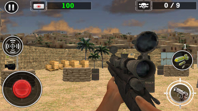 狙击反击(简单好玩的狙击战)