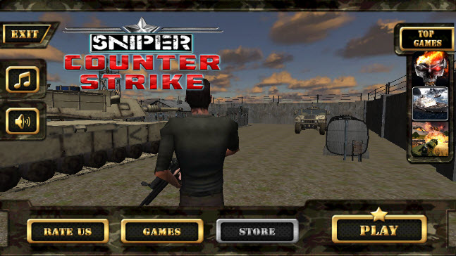 狙击反击(简单好玩的狙击战)