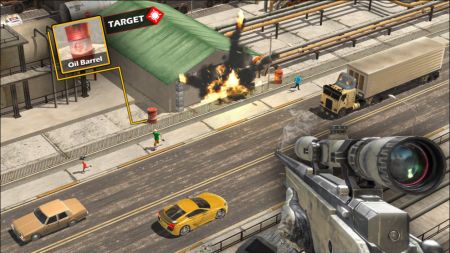 狙击手爆头任务