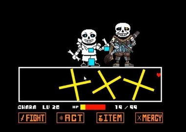 inksans战模拟器(bad time sans)