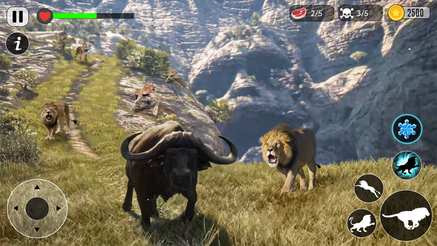 狮子模拟器动物生存苹果版