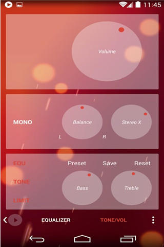 Poweramp透明主题