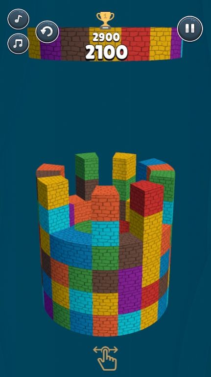 墙壁碰撞3D游戏