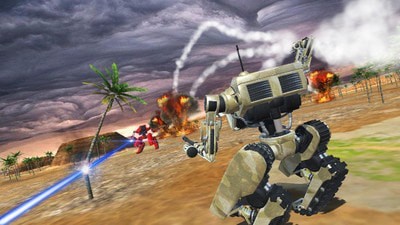 战争中的机器人