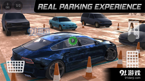 手动挡停车场奥迪rs7模组