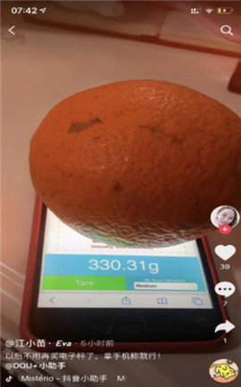 屏幕电子秤（ touchscale）