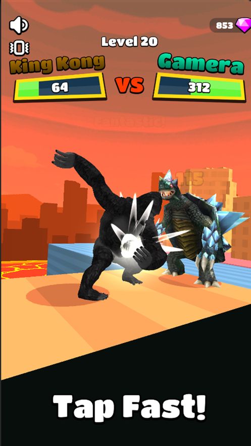 怪兽向前冲游戏