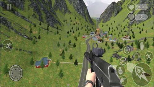 跳伞生存射击2024