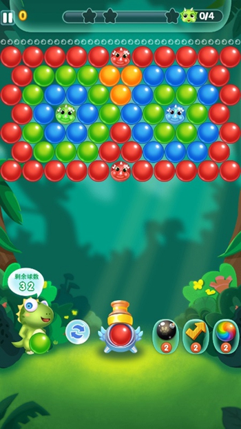 消除泡泡大战